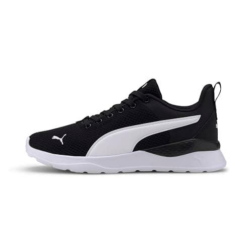 Detalle de PUMA Anzarun Lite Jr Zapatillas unisex infantil de malla y suela de goma (Puma Black/Puma White)