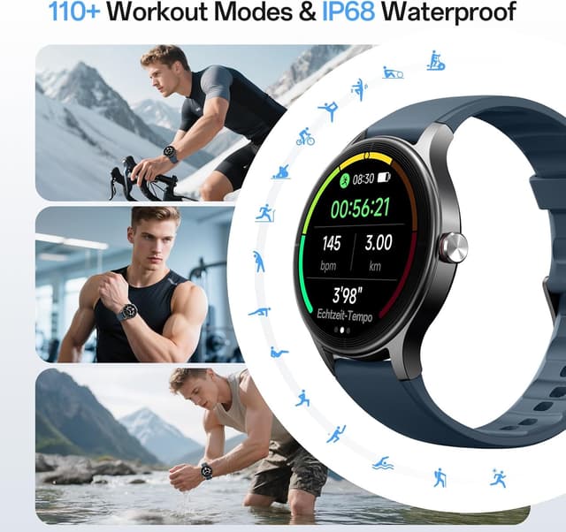 Thumbnail 5 de Woneligo 40mm smartwatch with heart rate monitor