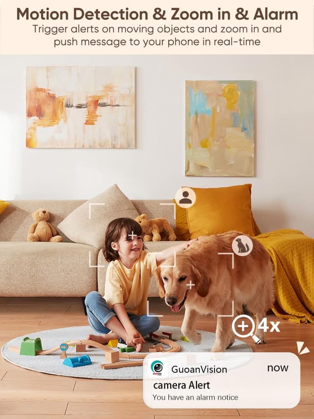 Thumbnail 5 de 2K Outdoor Security Camera 2K, IP66 CCTV