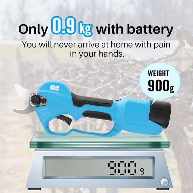 Detalle 2 de Tijeras de podar eléctricas 8610