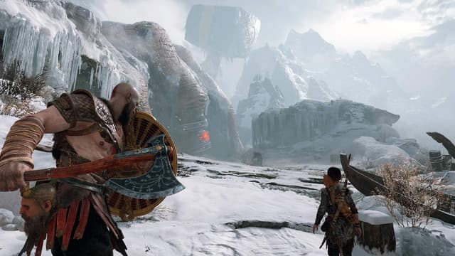 Detalle 2 de Sony God of War PS4 (Version physique CD) en français – 1 joueur, PEGI 18+