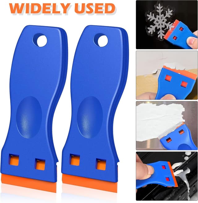 Thumbnail 5 de 2PCS Plastic Scraper Kit with 100 Blades