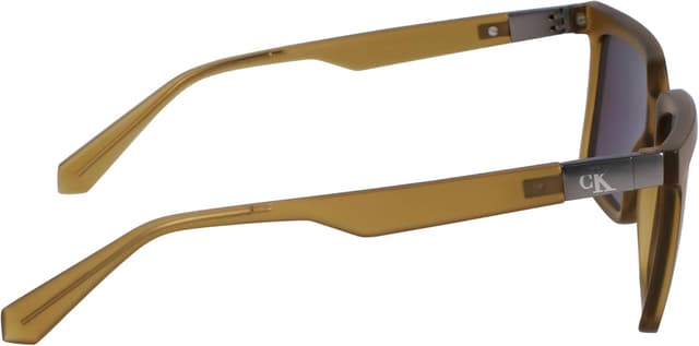 Thumbnail 6 de Calvin Klein Jeans CKJ23659S 309 Khaki occhiali da sole unisex square con lenti specchiate