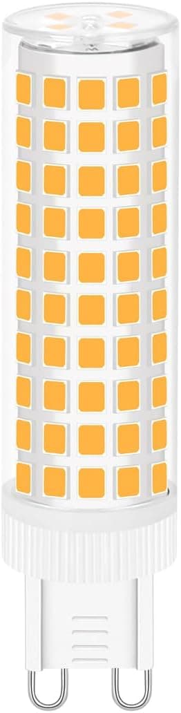 Detalle de tkhetiana 12W G9 LED Lampe warmweiß 3000K (entspricht ca. 100W/110W Halogen) – 2er-Set