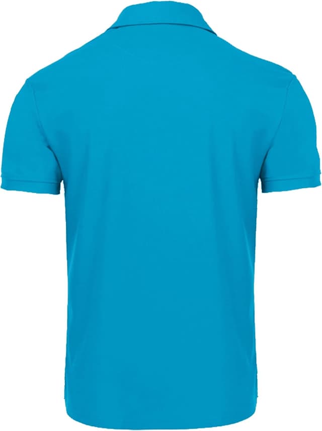 Detalle de geeksport Poloshirt Herren Kurzarm – Funktions-Golfpolo mit atmungsaktiver, schnell trocknender Polyester-Mischung