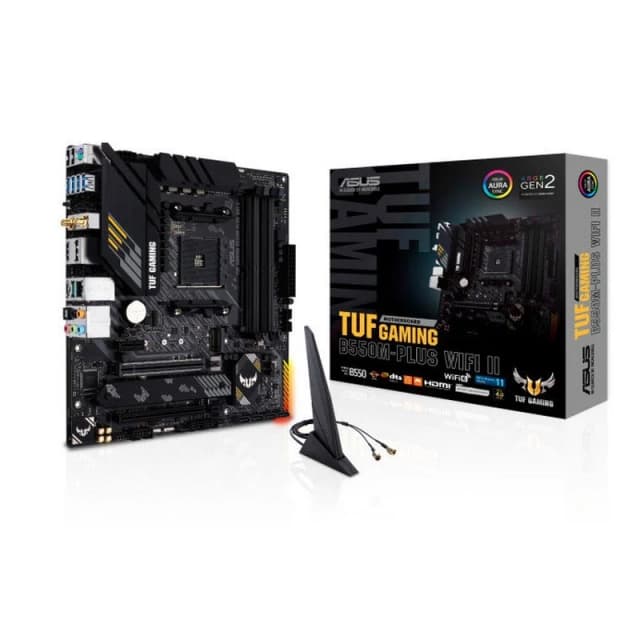 Detalle de Asus TUF GAMING B550M-PLUS WIFI II