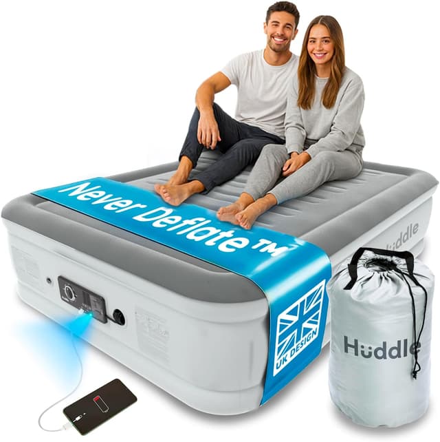 Detalle de Huddle Double air bed with dual pump