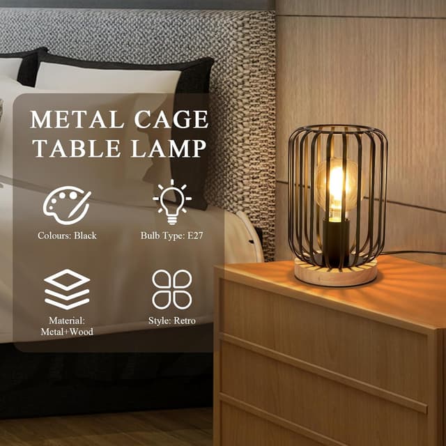 Thumbnail 1 de Comely Lámpara de Mesa Vintage