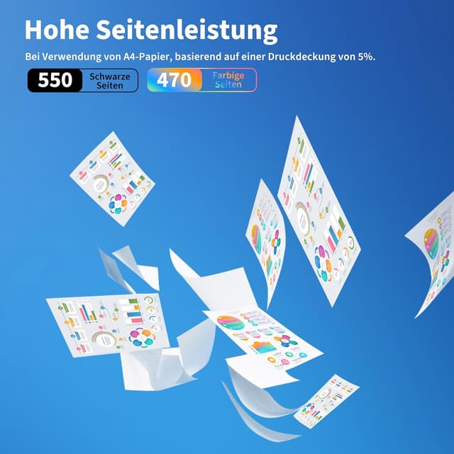 Detalle de Vintella 502XL Multipack kompatible Druckerpatronen für Epson 502/502XL (8er-Pack) für XP-5100, XP-5150 und WF-2860