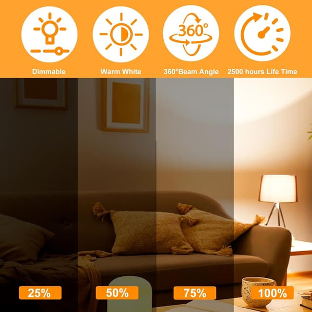 Detalle de G9 Halogen bulbs 40W 2700K, 12 pack