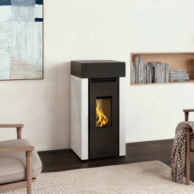 Thumbnail 1 de FM CALEFACCIÓN Estufa pellet canalizable 12 kW