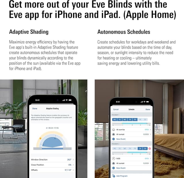 Thumbnail 5 de EVE Motionblinds Kit para estores 38–51 mm