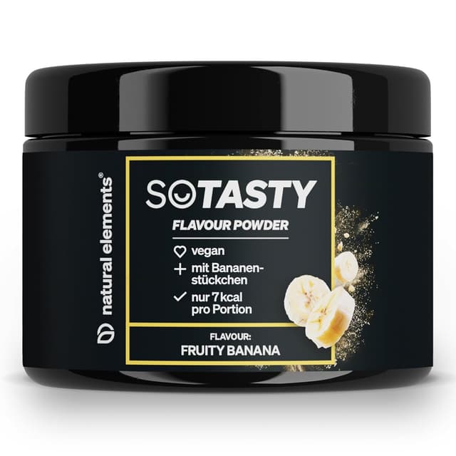 Imagen de SoTasty Geschmackspulver Fruity Banana 200 g en OfertitasTOP