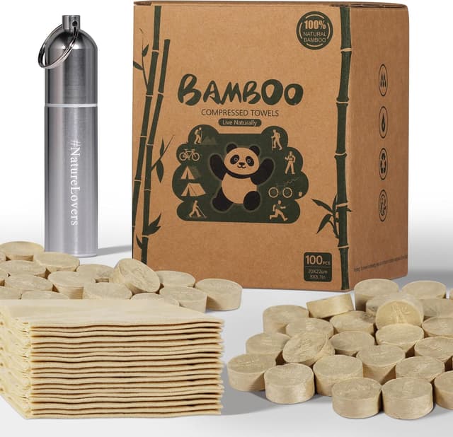 Detalle de MORGIANA 100 Toalla comprimida absorbente para viaje