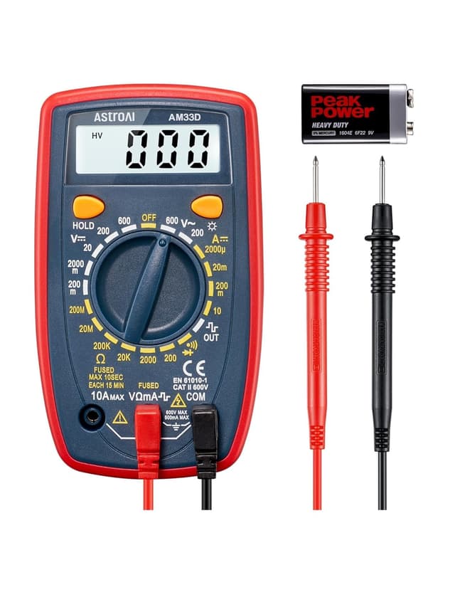 Imagen de AstroAI Digital Multimeter 1999 en OfertitasTOP