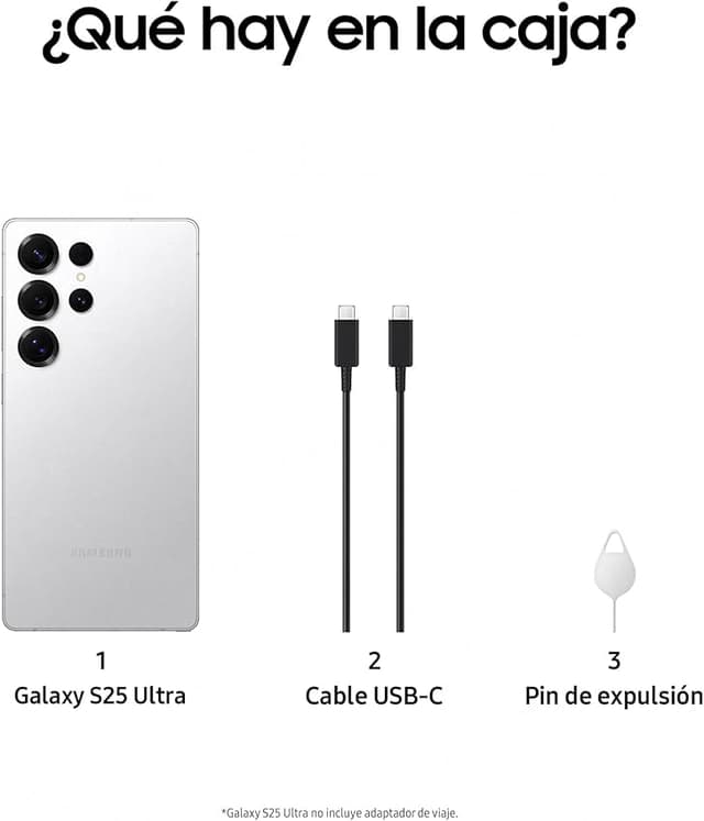 Thumbnail 6 de Samsung Galaxy S25 Ultra 256 GB, 200 MP cámara