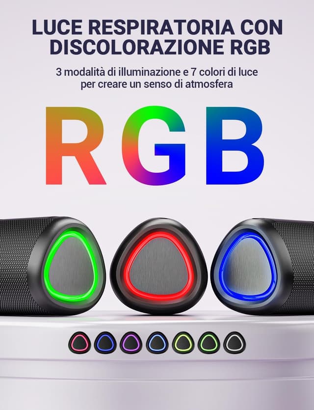 Thumbnail 5 de UOHHBOE Cassa Bluetooth 15W portatile 🎵