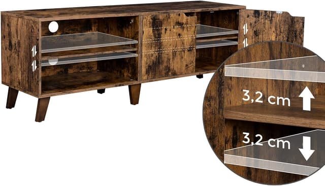 Thumbnail 4 de VASAGLE LTV027X01 mueble TV 140 cm