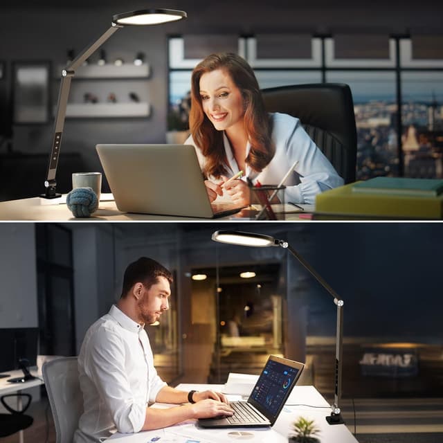 Detalle 2 de LitONES LED Desk Lamp with Clamp for Home Office