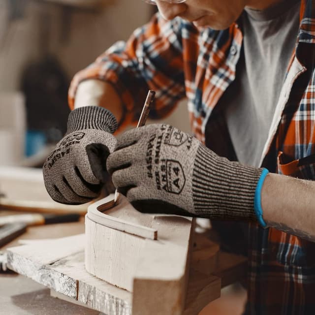 Thumbnail 6 de AovYoo Guanti Antitaglio Classe 5 per Lavoro