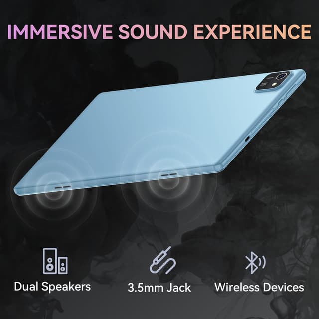 Detalle 2 de HNVHNV 10-inch Android 13 Tablet (6GB RAM/64GB ROM, WiFi, Bluetooth, 6000mAh)