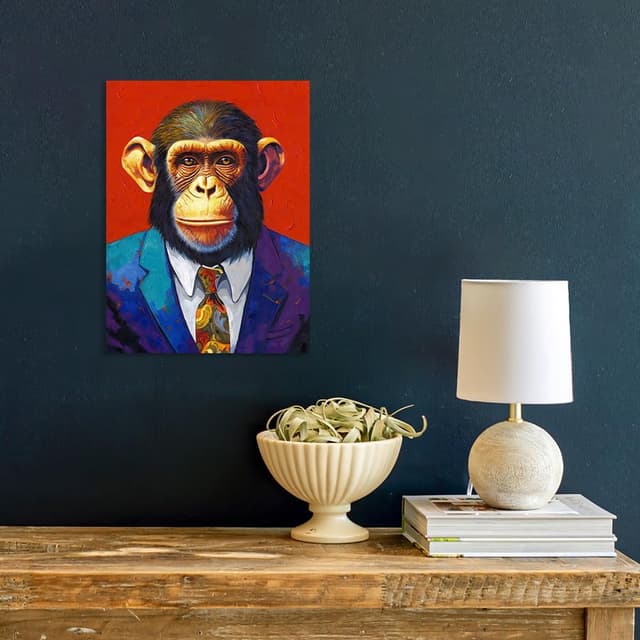 Thumbnail 5 de Framed canvas wall art print 30 x 40 cm