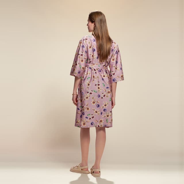 Thumbnail 3 de Essenza Kimono satén algodón Fiorre — talla única