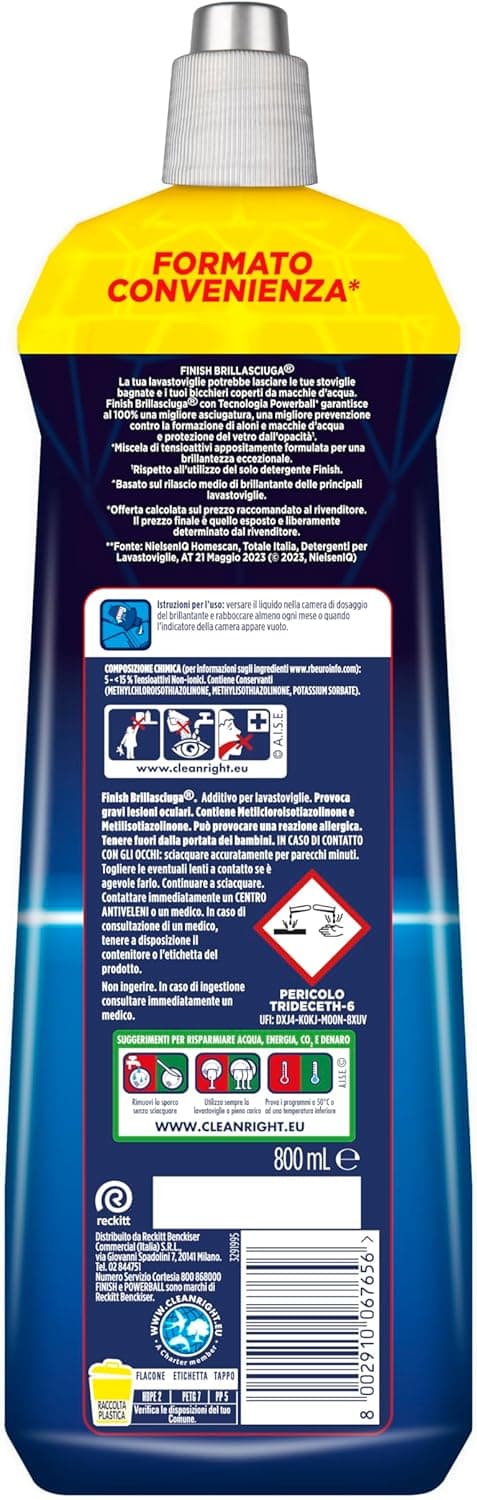 Thumbnail 1 de Finish Brillantante Lavastoviglie 800 ml