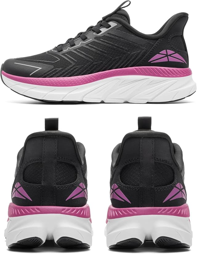 Thumbnail 6 de ALLSWIFIT Slip-On Walking Sneakers for Women with Cushy EVA Midsole