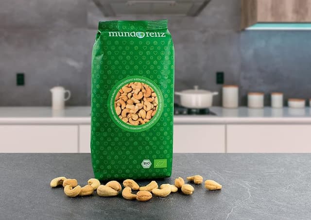 Thumbnail 1 de Mundo Feliz Anacardos Ecológicos Tostados y Salados 800 g 🌱