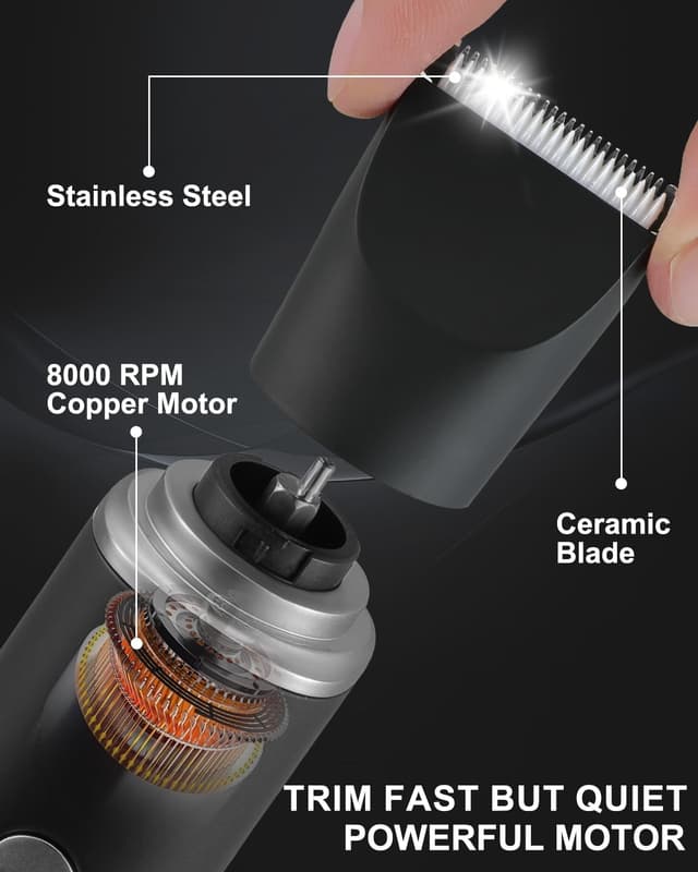 Detalle 2 de Electric beard trimmer 3 in 1 USB-C