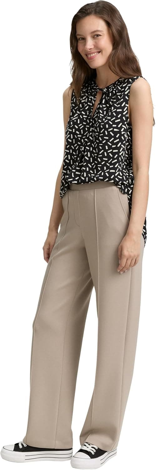 Detalle 2 de TOM TAILOR Camicia da donna senza maniche: comfort e vestibilità ottimale