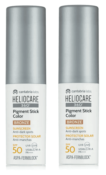 Detalle de Cantabria Labs Heliocare Pigment Color Stick Bronze 2 uds