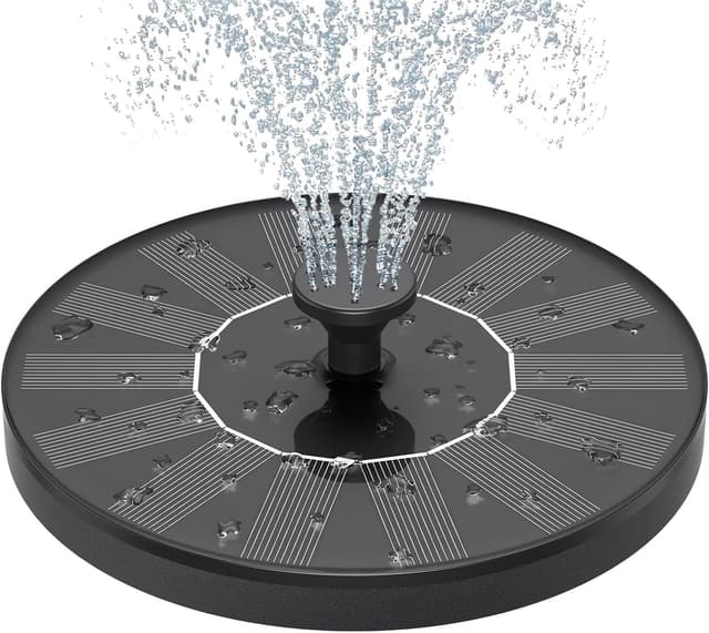 Detalle de Solar Fountain Solar Water Fountain Solar Water Features for the Garden with Solar Water Pump