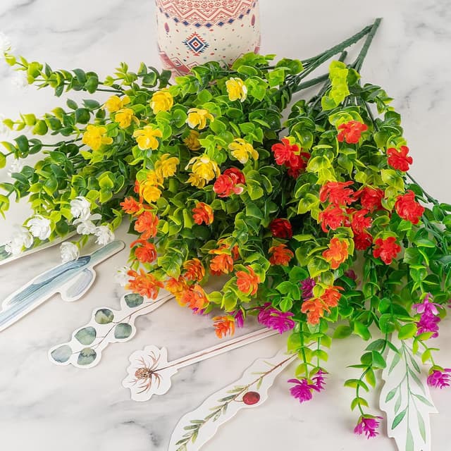 Detalle de AIOR bouquets fleurs artificielles UV 10