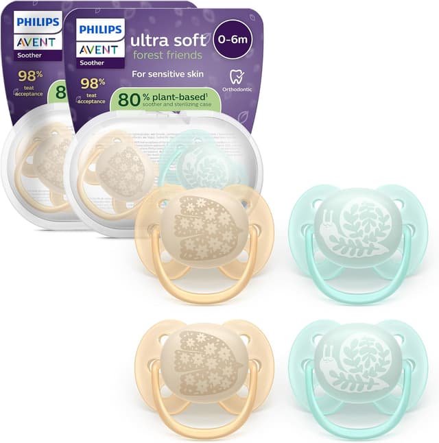 Imagen de Philips Avent Ultra Soft Ciuccio 0-6 mesi en OfertitasTOP