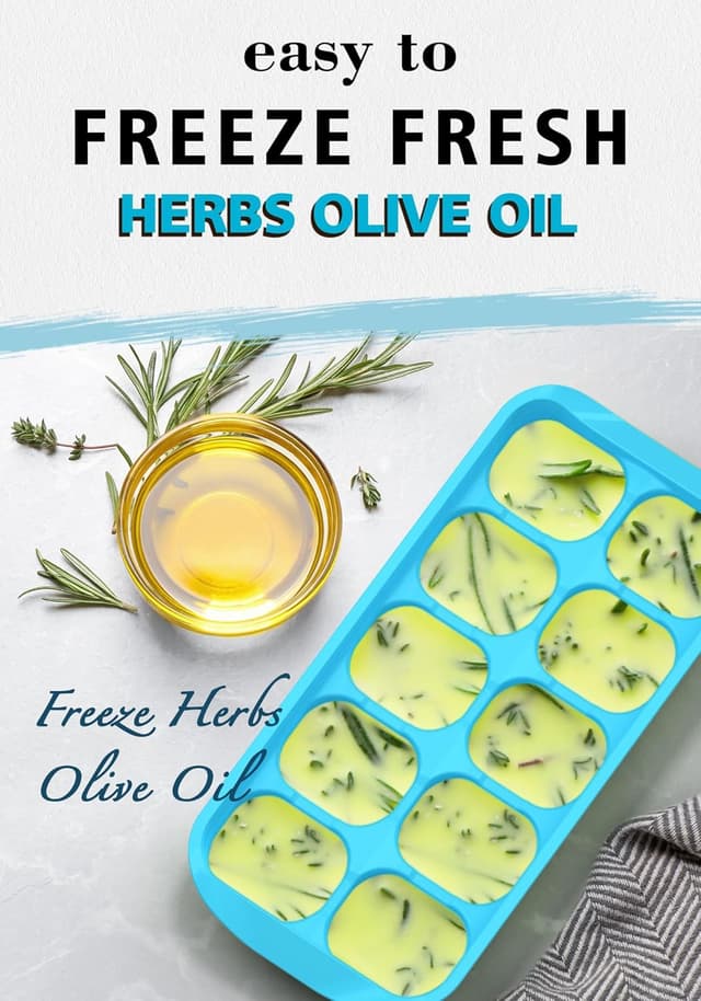 Detalle 2 de DOQAUS Ice Cube Tray 4-Pack for Kitchen