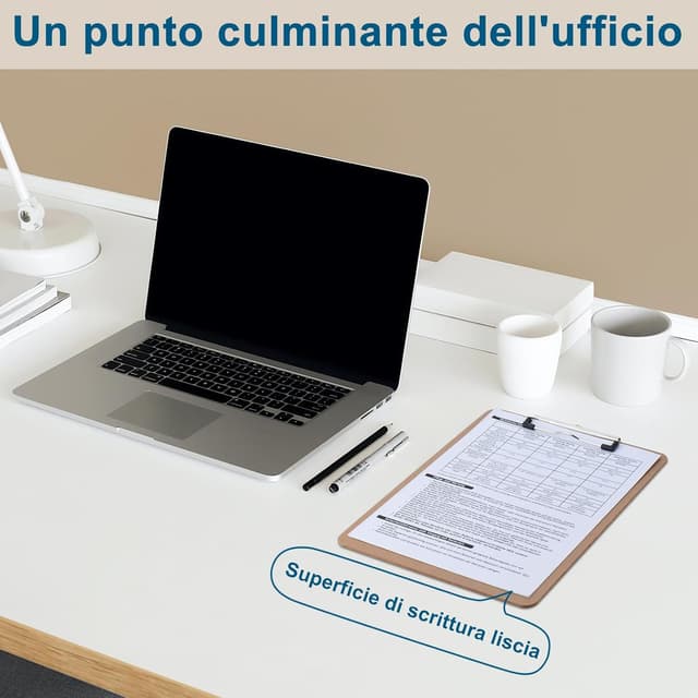 Detalle 1 de ZCZN Portablocco A4 con clip