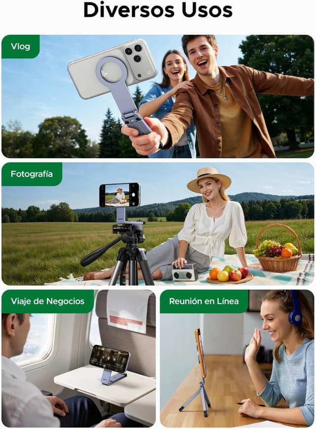 Thumbnail 6 de UGREEN Trípode Magnético para Teléfono 11,5 cm