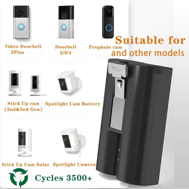 Thumbnail 1 de Ring battery 3.65V 6040mAh 2 pack