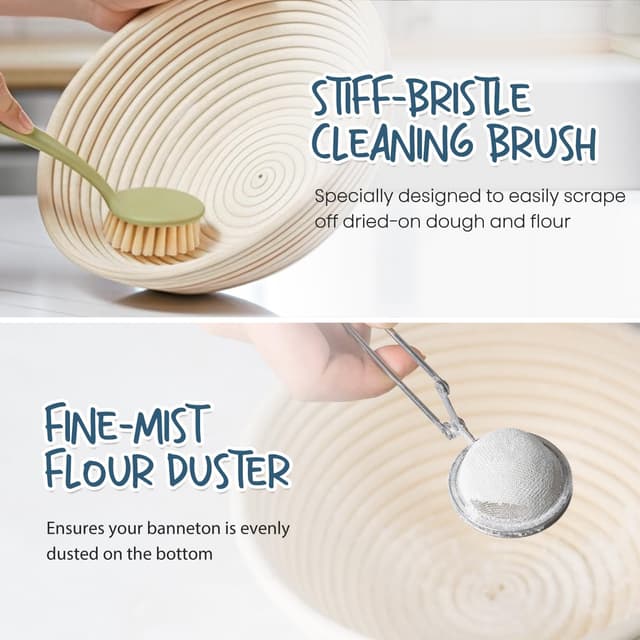 Thumbnail 5 de Rorecay Complete Sourdough Starter Kit 9" 🍞