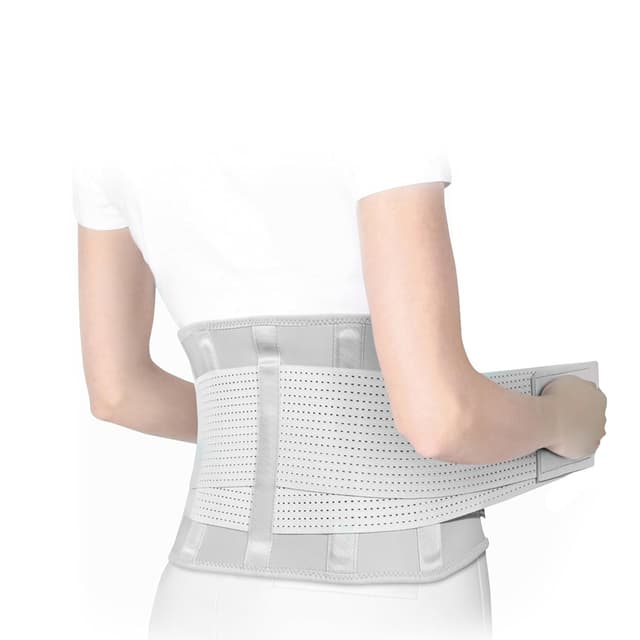 Detalle de BACK BODYGUARD fascia lombare: supporto schiena/corsetto lombare con guide integrate, per uomo e donna (varie dimensioni)