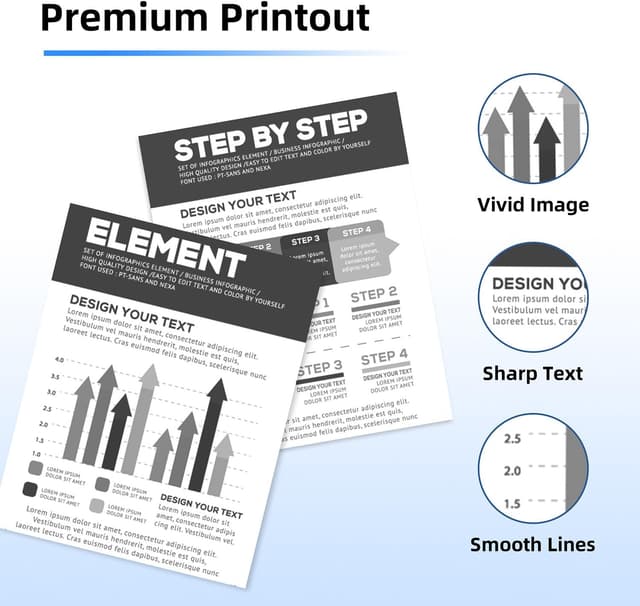 Detalle de Lot de 2 cartouches de toner noir 415X (avec puce) M4U SM4Y compatibles 415X / M479 / M454