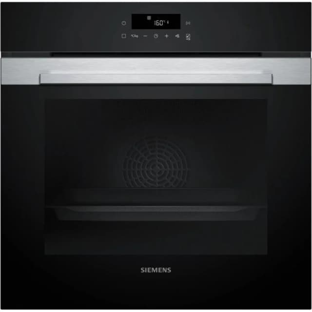 Detalle de Siemens HB372AES3 71L Horno iQ300 Negro/Inox