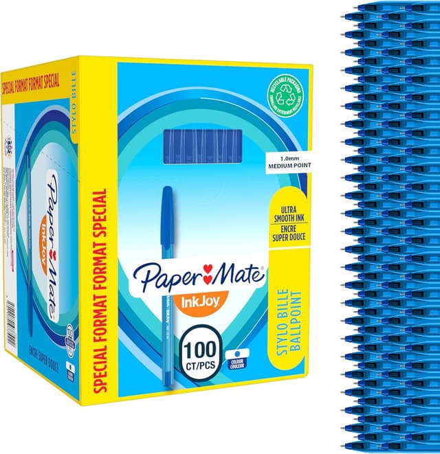 Detalle de InkJoy 100ST ballpoint pens 1.0 mm blue