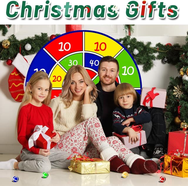 Thumbnail 6 de Weaqen Kinder-Dartboard 26 Zoll Montessori-Spielzeug