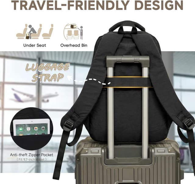 Thumbnail 1 de Amythe Zaino Scuola 15.6 Pollici Nero