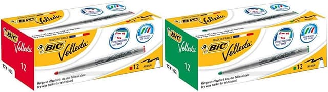 Thumbnail 2 de BIC Velleda 1741 rotuladores pizarra 12 uds