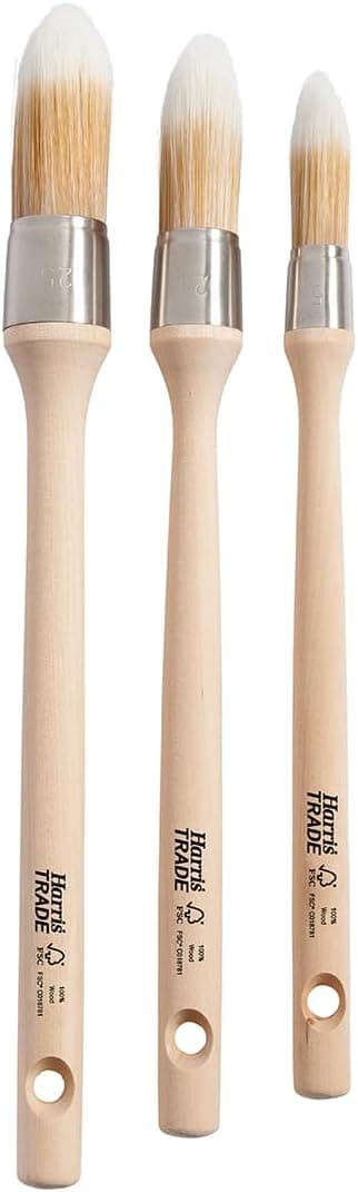 Detalle de Harris Trade Round Sash Brushes 3 Pack
