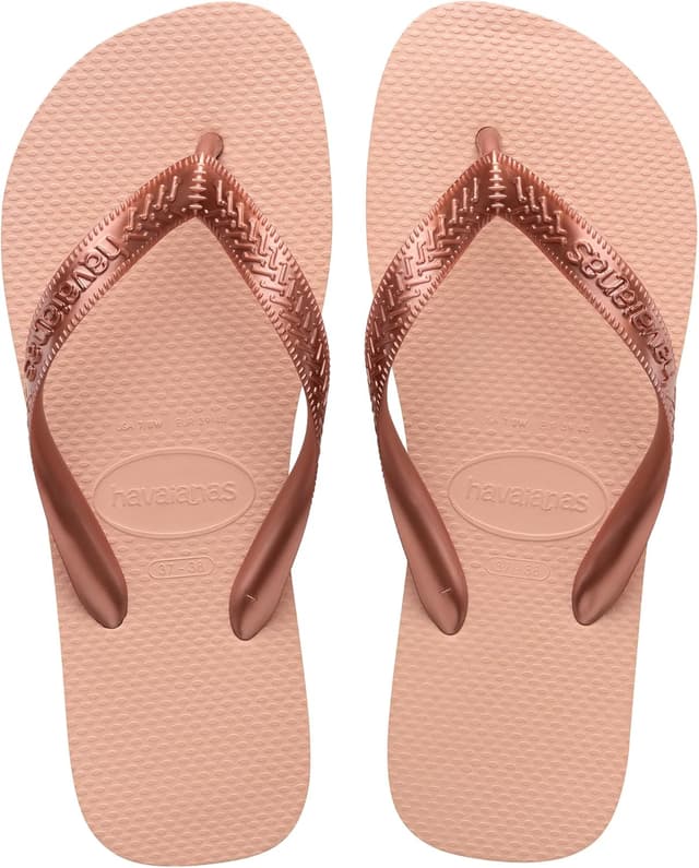Detalle de Havaianas Top Tiras – tongs femme confortables, légères et antidérapantes